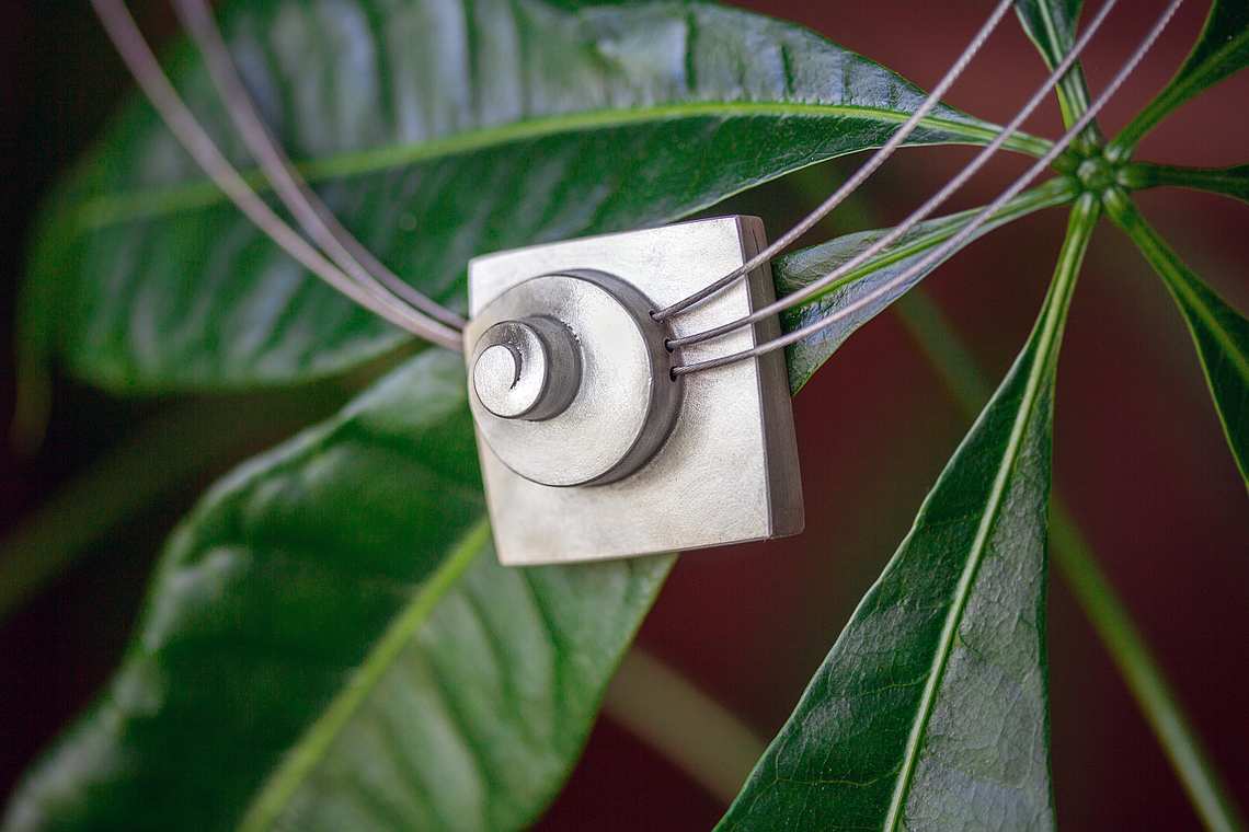 Kette Silber Spirale